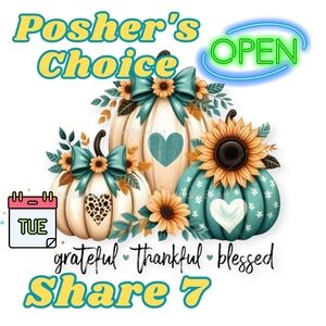 TUES OPEN 🍂 POSHERS CHOICE 🍂🍁 SHARE 7 🍂🍁 REQUEST OK